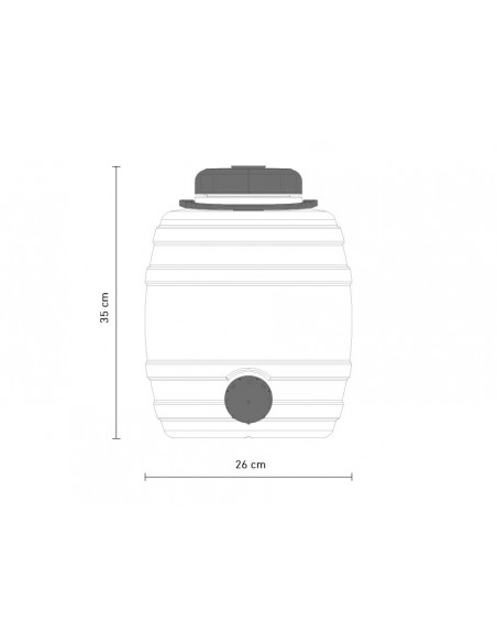 Tonnelet R 12 Lt 260 X 350