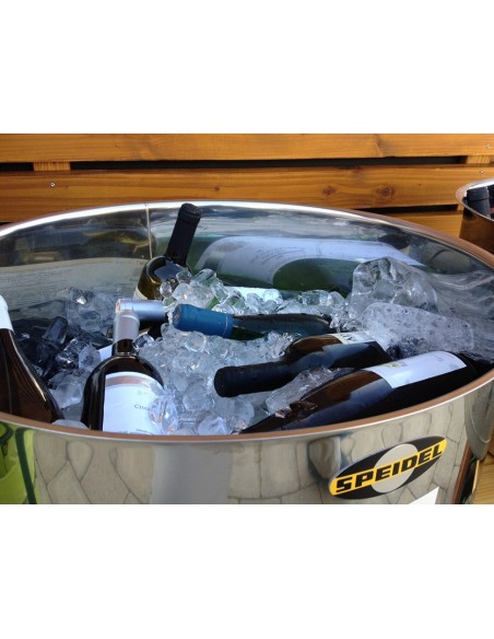 Bac en inox avec poignées