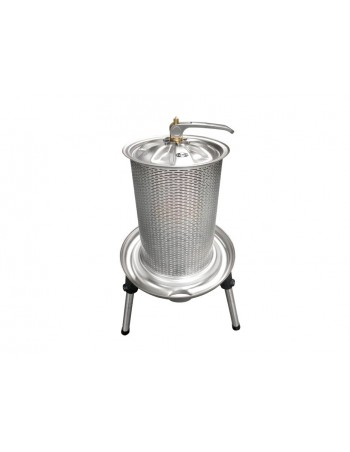 Presse Hydrau. 20 Lt en acier inoxydable