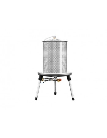 Presse Hydrau. 20 Lt en acier inoxydable 2