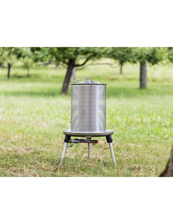 Presse Hydrau. 20 Lt en acier inoxydable