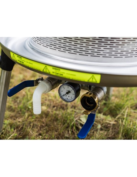 Presse Hydrau. 20 Lt en acier inoxydable