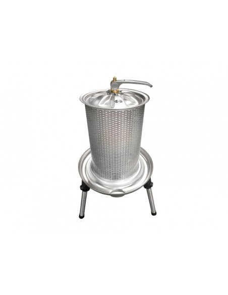 Presse Hydrau. 20 Lt en acier inoxydable