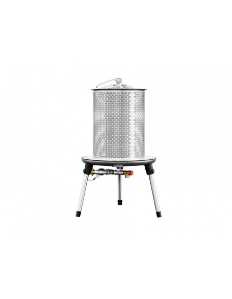 Presse Hydrau. 20 Lt en acier inoxydable