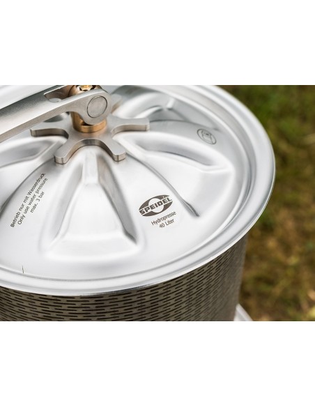 Presse Hydrau. 20 Lt en acier inoxydable