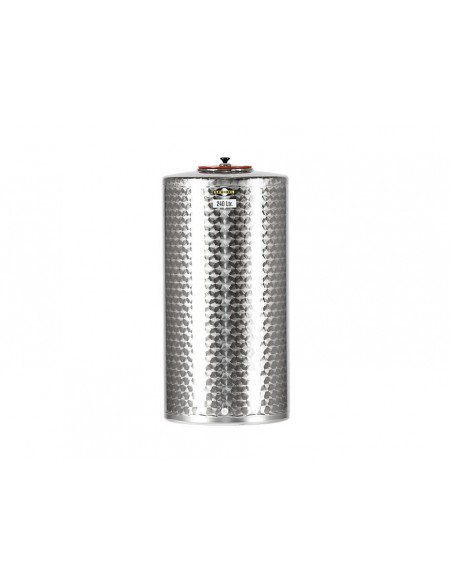 CUVE INOX 240 L FOND PLAT