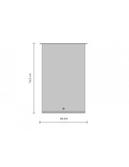 Cuve 110 lt - plafond mobile