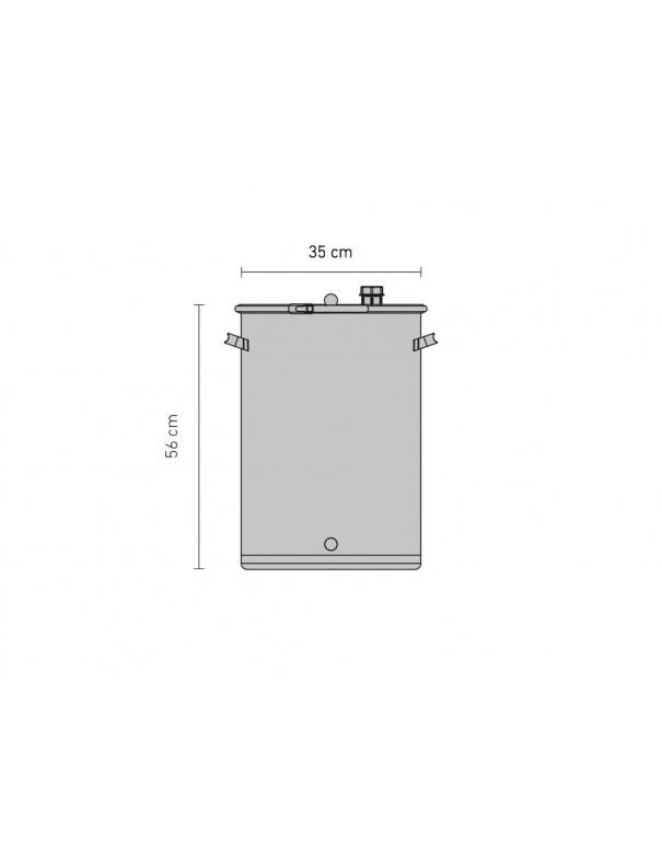 Cuve Inox Polyvalente Speidel 15 à 120 L