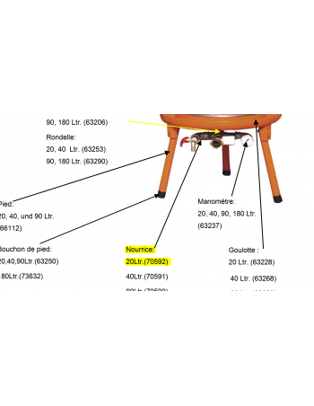 Nourrice Hydropress 20L Speidel